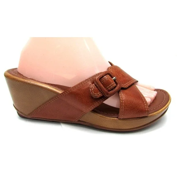 Nurture by Lamaze Shoes Nurture Womens Size M Brown Slides